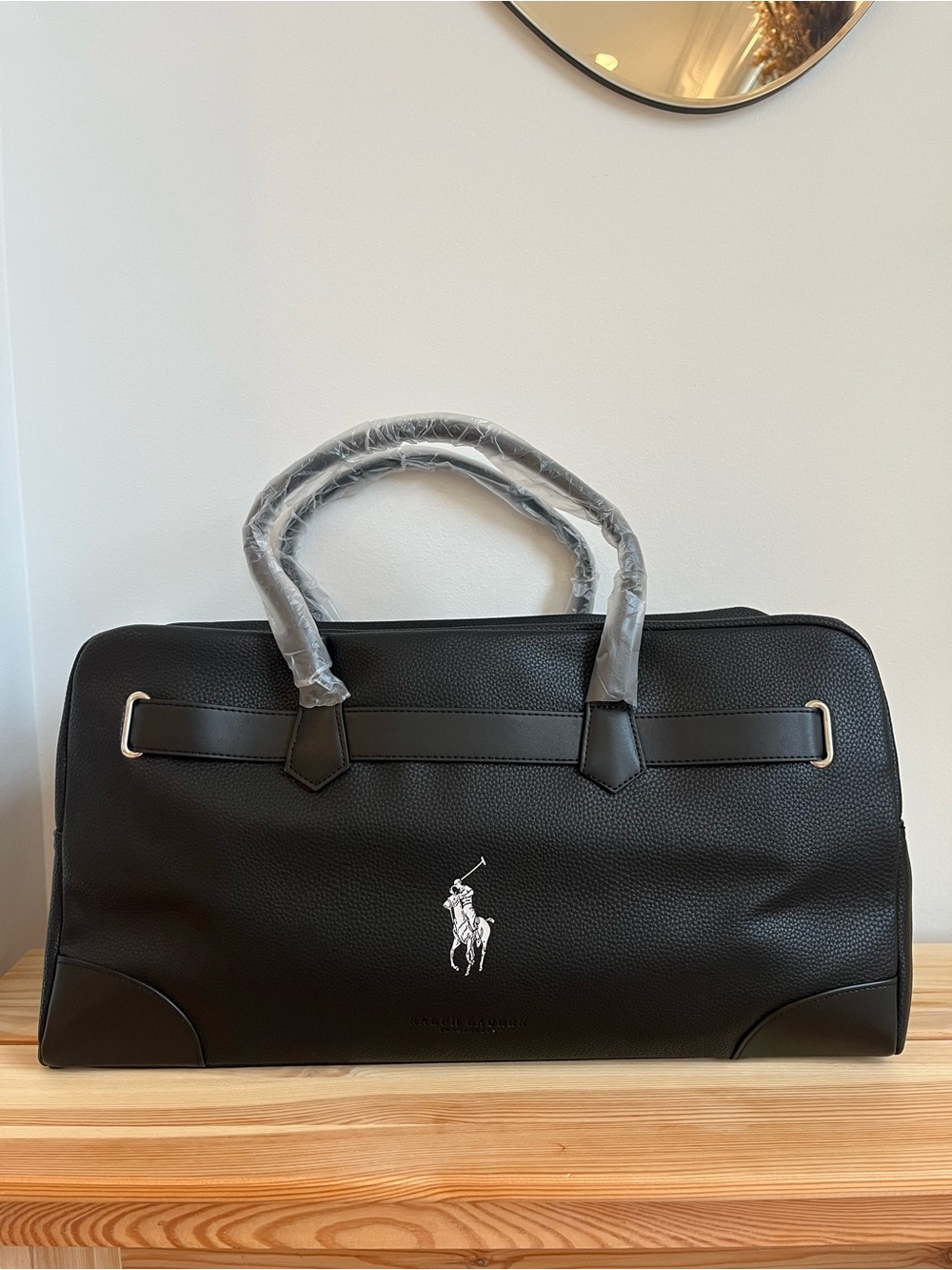 Ralph Lauren Black Weekender Bag